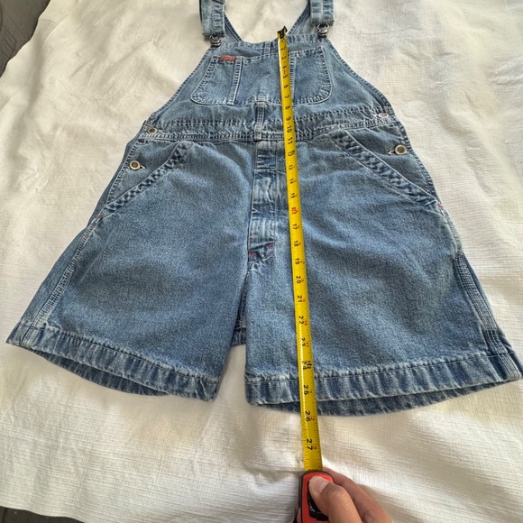 Vintage Ikeda Stylish Blue Denim Romper - Picture 6 of 8